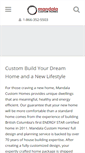 Mobile Screenshot of mandalahomes.com